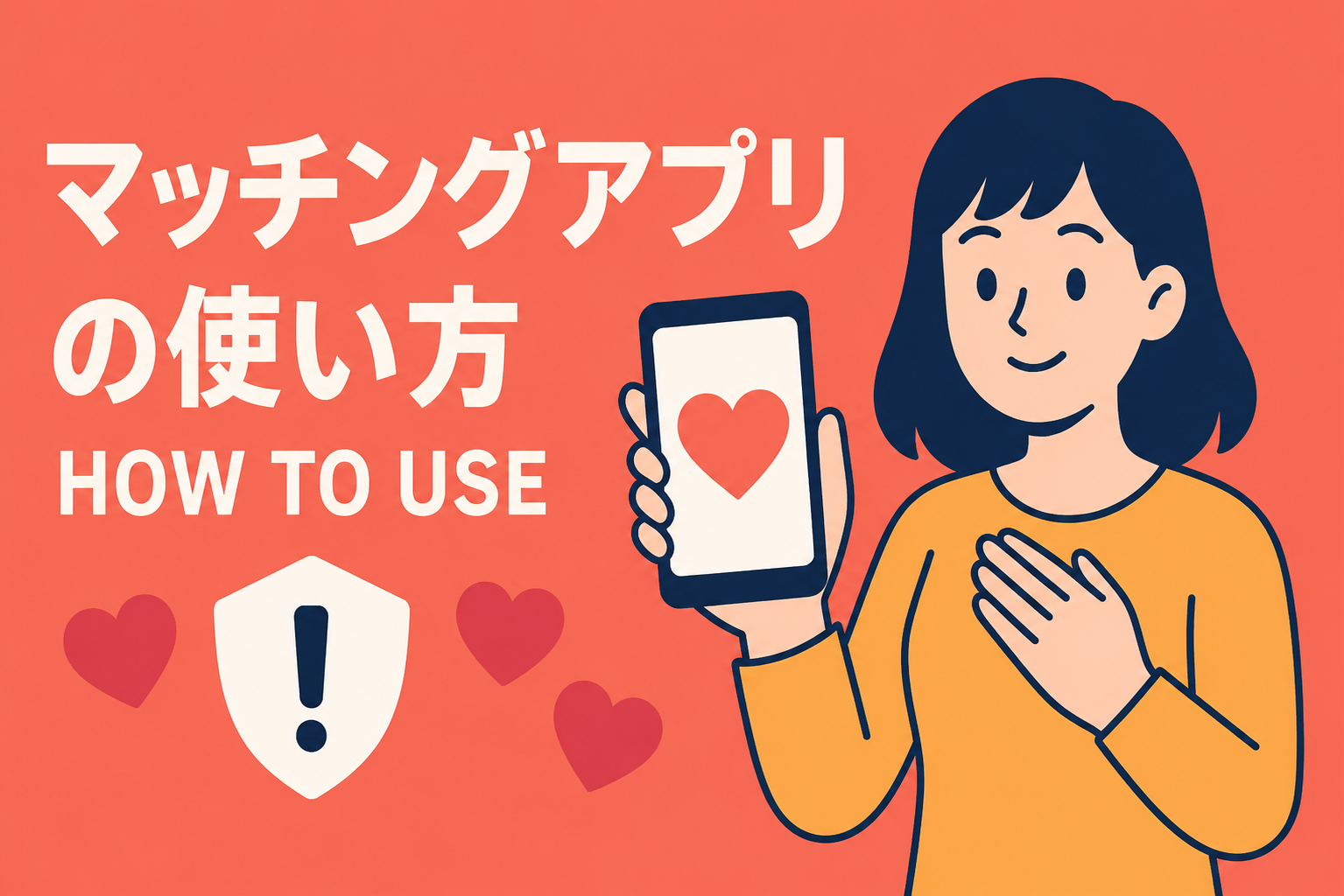 初めてでも安心｜マッチングアプリで失敗しない使い方