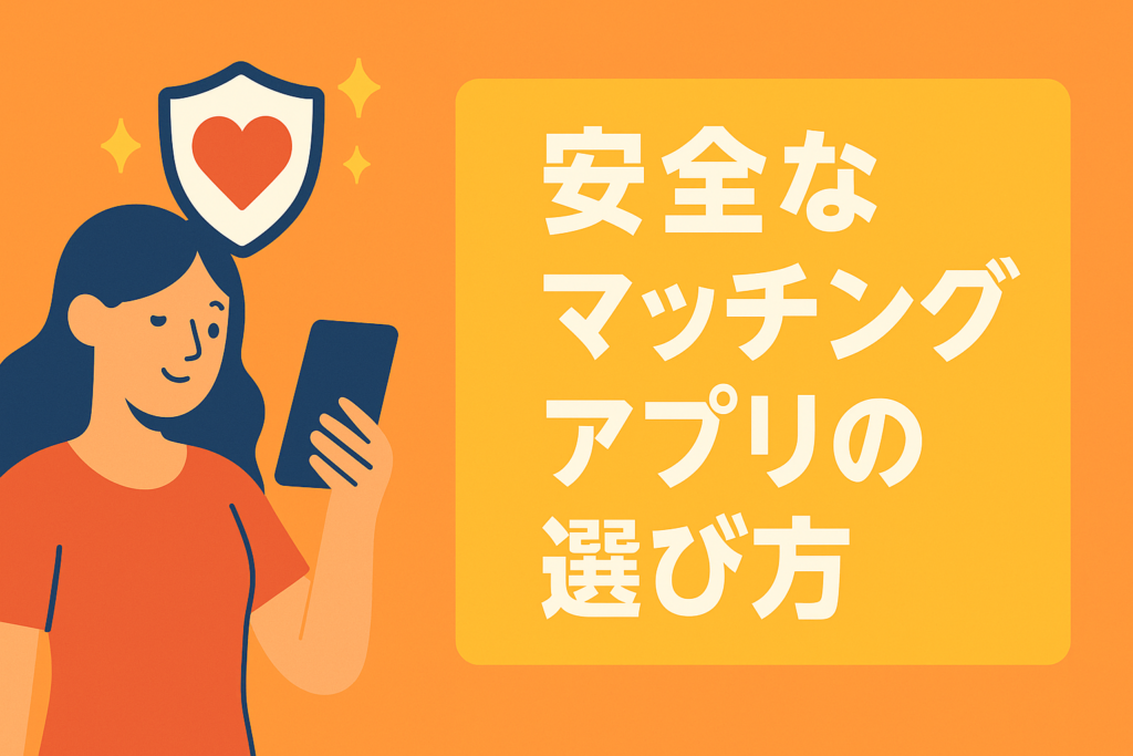 安全性が高いマッチングアプリの選び方