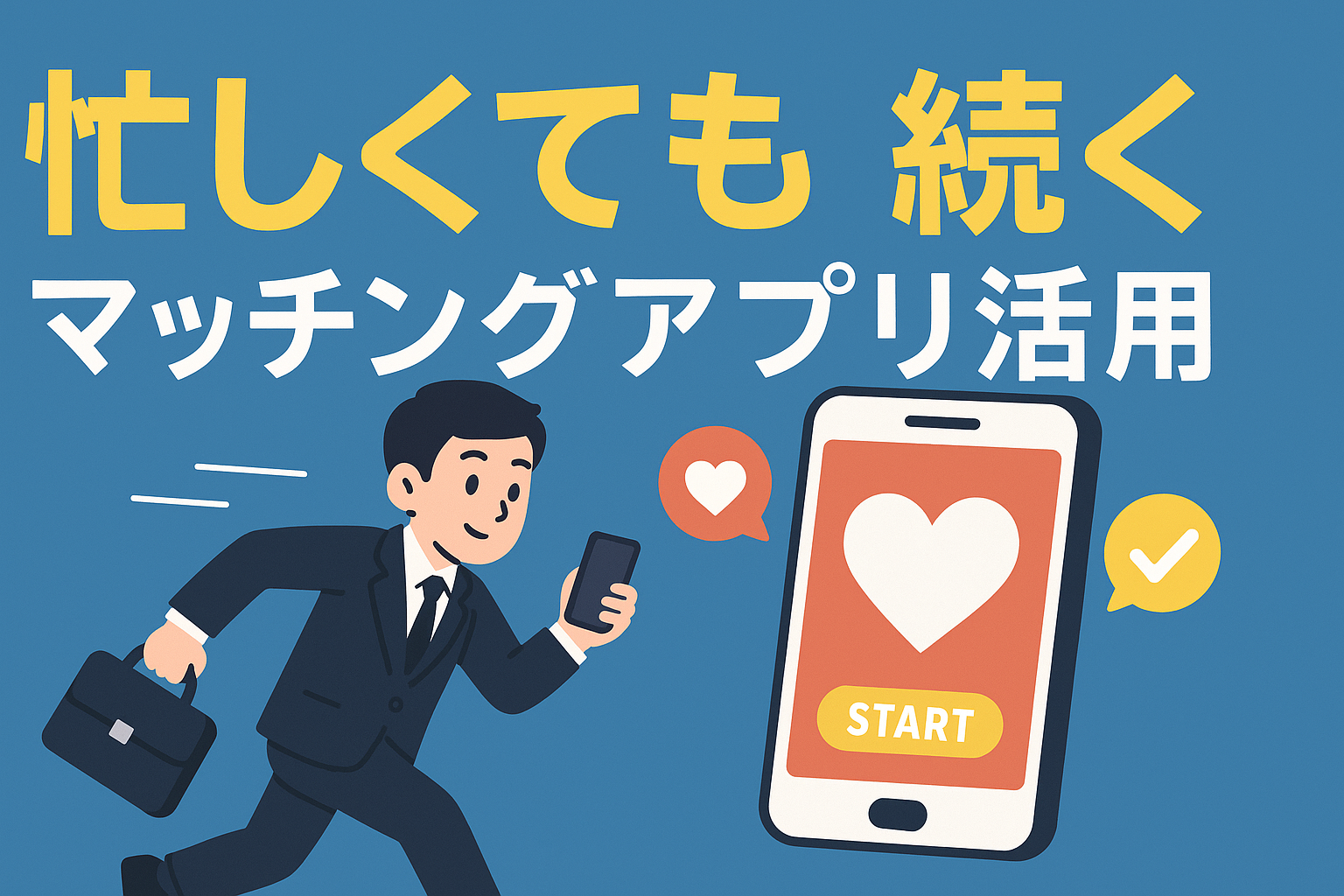 忙しい社会人でも続けやすいマッチングアプリ活用術