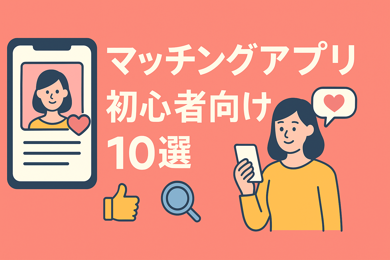 マッチングアプリ初心者が最初にやるべきこと10選