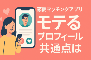 マッチングアプリでモテるプロフィールの共通点とは