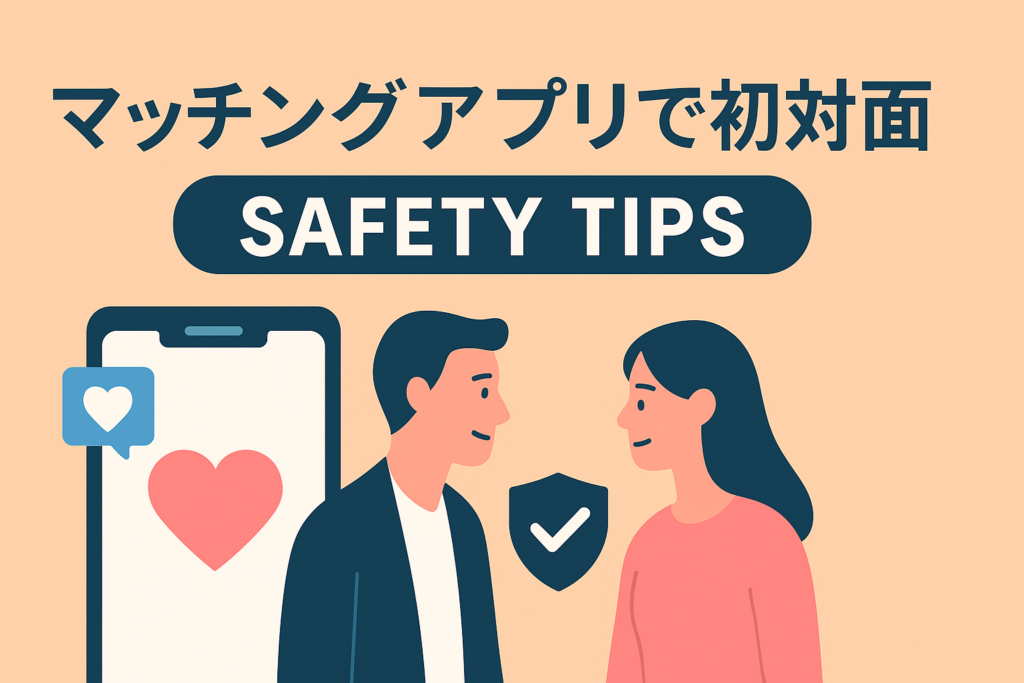 マッチングアプリで初めて会うときの注意点｜安全に会うコツ